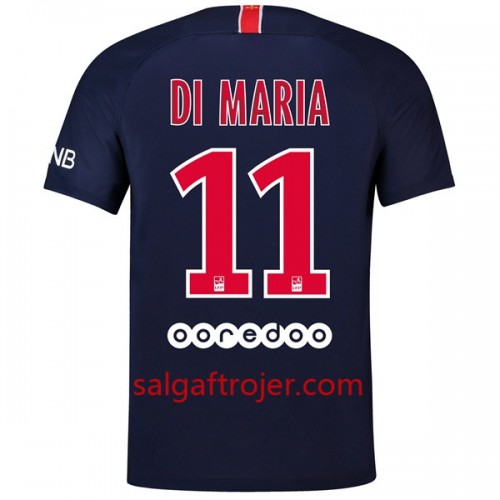 Paris Saint-Germain Fodboldtrøjer Di Maria 11 Hjemmebanesæt 2018/19 Kort ærmer Paris Saint-Germain Fodboldtrøjer Di Maria 11 Hjemmebanesæt 2018/19 Kort ærmer